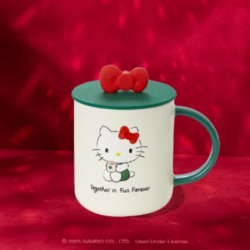 Starbucks Hello Kitty ceramic mug